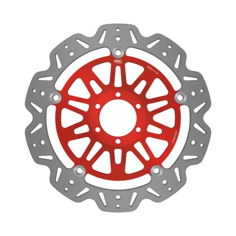 EBC 2002 Ducati Monster S4 Foggy 916cc Front Left/Right Vee Floating Red Rotor