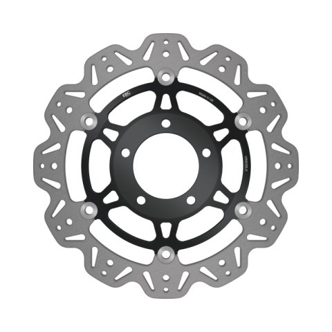 EBC 03-04 Triumph Hinckley Daytona 600 Front Left/Right Vee Floating Black Rotor