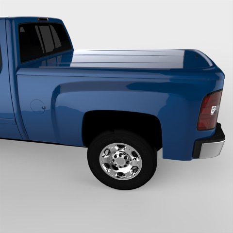 UnderCover 15-18 Chevy Silverado 1500 (19 Legacy) 5.8ft Lux Bed Cover - Deep Ocean Blue