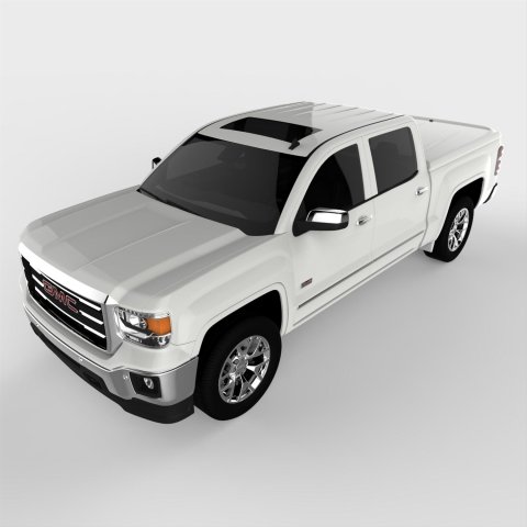 UnderCover 14-18 GMC Sierra 1500 (19 Limited) 5.8ft Lux Bed Cover - Olympic White