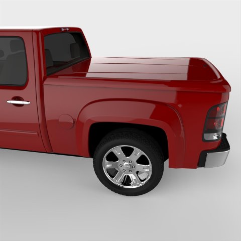 UnderCover 16-17 GMC Sierra 1500 5.8ft Lux Bed Cover - Limited Edition Crimson Red