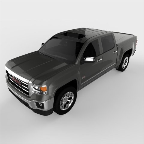 UnderCover 14-16 GMC Sierra 1500 5.8ft Lux Bed Cover - Iridium Effect
