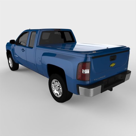 UnderCover 15-18 GMC Sierra 1500 (19 Limited) 6.5ft Lux Bed Cover - Deep Ocean Blue