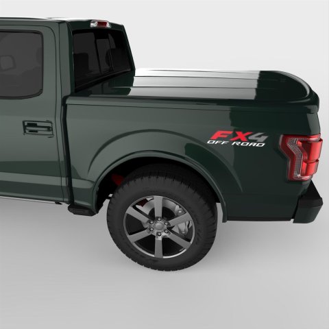 UnderCover 15-18 Ford F-150 5.5ft Lux Bed Cover - Green Gem