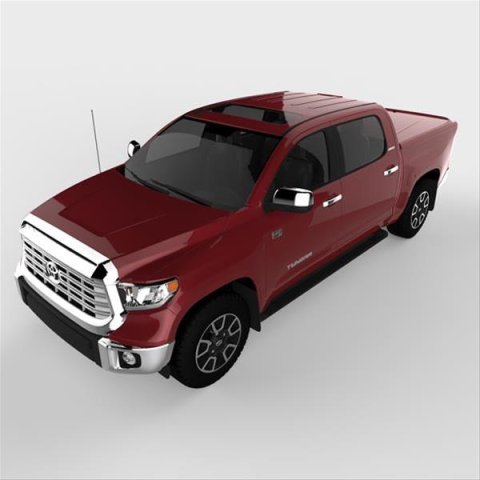 UnderCover 14-20 Toyota Tundra 5.5ft Lux Bed Cover - Bright Red