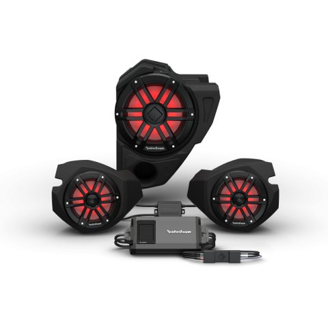 Rockford Fosgate 14+ RZR Stage-3 Audio System For Ride Command (Gen-3)