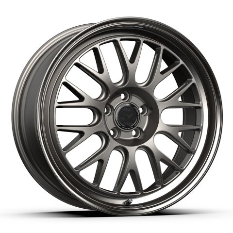 fifteen52 Holeshot RSR 19x8.5 5x108 42mm ET 63.4mm Center Bore Magnesium Grey w/ Gloss Lip