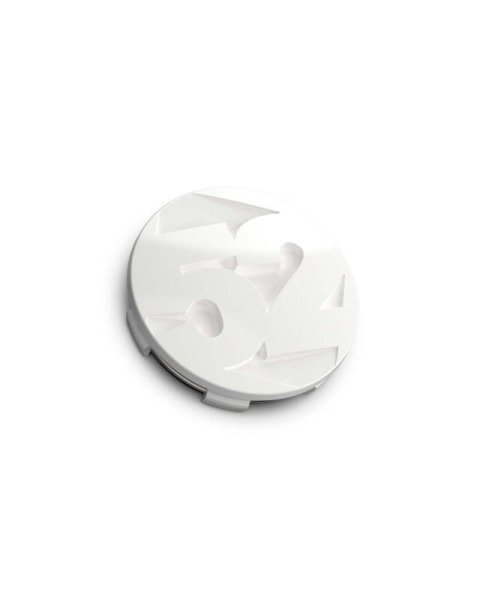 fifteen52 65mm Snap In Center Cap Single for Rally Sport/MX/SV Wheels - Rally White (Gloss White)