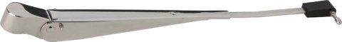 Kentrol 91-02 Jeep Wrangler YJ/TJ Rear Wiper Arm Hardtop - Polished Silver