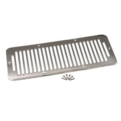 Kentrol 78-86 Jeep CJ Hood Vent - Polished Silver