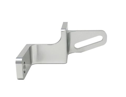 Torque Solution Reversed Intake Manifold Alternator Relocation Bracket Kit (Silver) 02-14 Subaru WRX