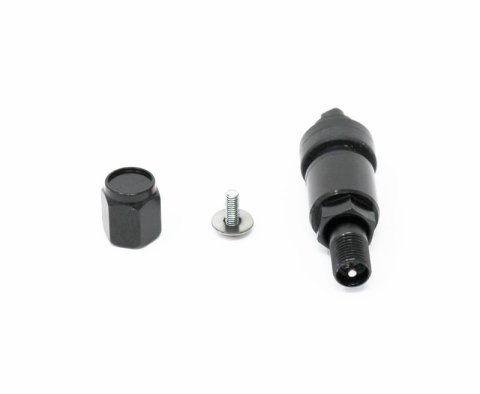 Torque Solution Billet TPMS Valve Stem (Black) 2008+ Subaru Legacy Impreza WRX / STi