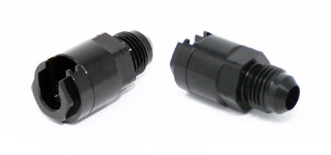 Torque Solution Subaru -6AN/-6AN Hard Line Adapter Fittings
