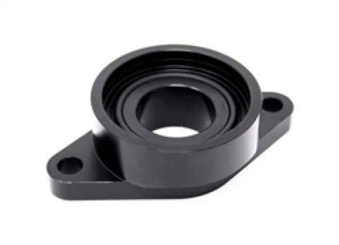 Torque Solution Billet Stk to HKS Blowoff Valve Adapter Blk Mitsubishi Eclipse/Talon/Laser 1G 90-94