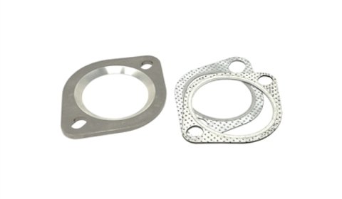 Torque Solution 3in Downpipe To 2.5in Exhaust Adapter For Ford Fiesta ST / Focus ST