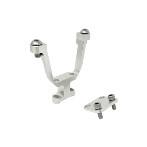 Torque Solution Coolant Expansion Tank Pedestal (Silver)