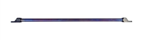 Torque Solutions 23+Toyota Corolla GR Rear Shock Tower Brace-Titanium Burnt Purple / Blue