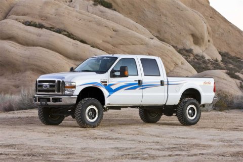 Fabtech 08-16 Ford F250 4WD 6in/8in Basic System - Component Box