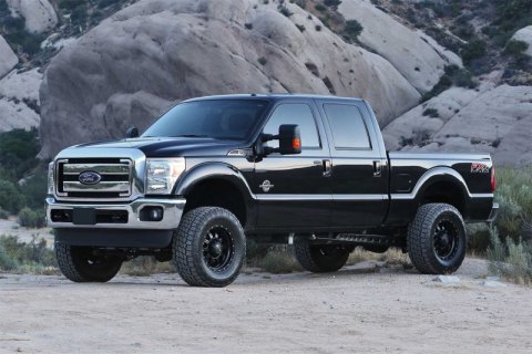 Fabtech 08-16 Ford F250/350 4WD 4in System Rear Box Kit