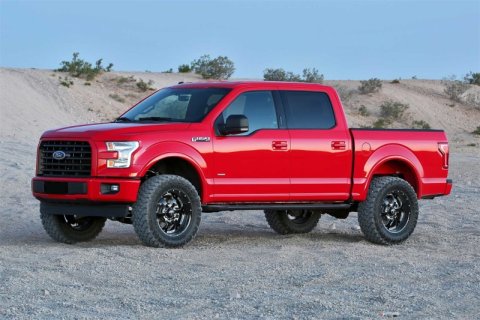 Fabtech 15-18 Ford F150 2WD 4in Lift System - Component Box 1