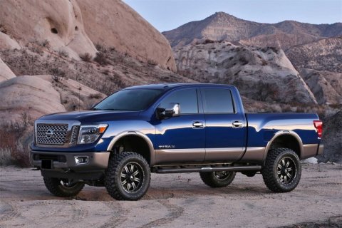 Fabtech 2018 Nissan Titan 4WD 6in Basic System - Component Box 2