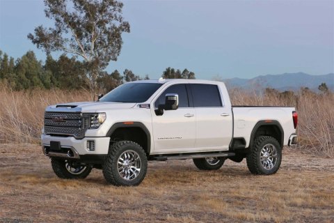 Fabtech 2020 GM 2500HD/3500HD 4WD 6in Lift System - Front Stealth Shock