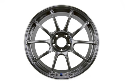 Advan RZII 17x8.5 +31 5x114.3 Racing Hyper Black Wheel