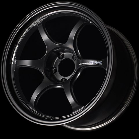Advan RG-D2 17x8.5 -10MM 6x139.7 Semi Gloss Black Wheel
