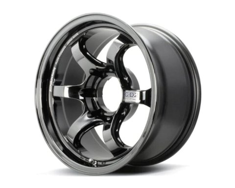 Advan RG-D2 17x8.5 -10MM 6x139.7 Black Chrome Wheel