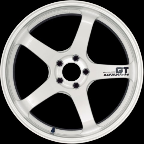 Advan GT Premium Version 19x10.5 +32 5x112 Racing White Wheel
