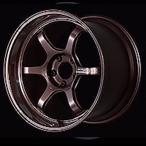 Advan R6 18x9.0 +25 5x114.3 Racing Copper Bronze Wheel