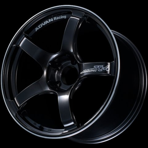 Advan TC4 18x8.5 +45 5x114.3 Racing GunMetallic Wheel