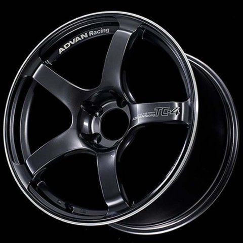 Advan TC4 16x8.0 +35 5x114.3 Racing Gunmetallic Wheel (No Ring)