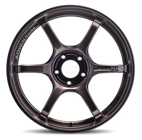 Advan RG-4 18x9.5 +45 5x120 Racing Copper Bronze Wheel