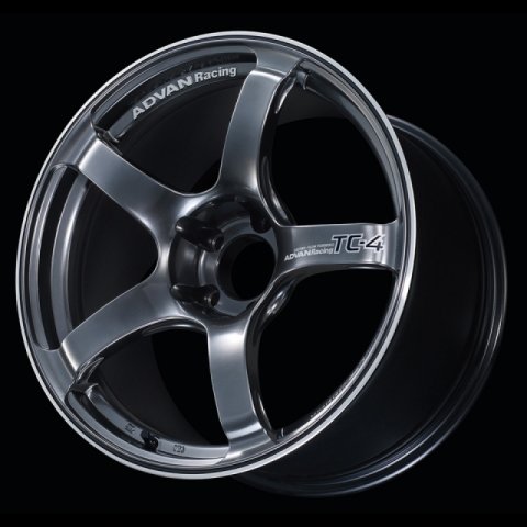 Advan TC4 18x8 +42 5x112 Racing Gun Metallic and Ring Wheel