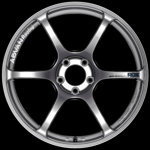 Advan GT Beyond 20x10.5 +15 5x112 Racing Titanium Black Wheel