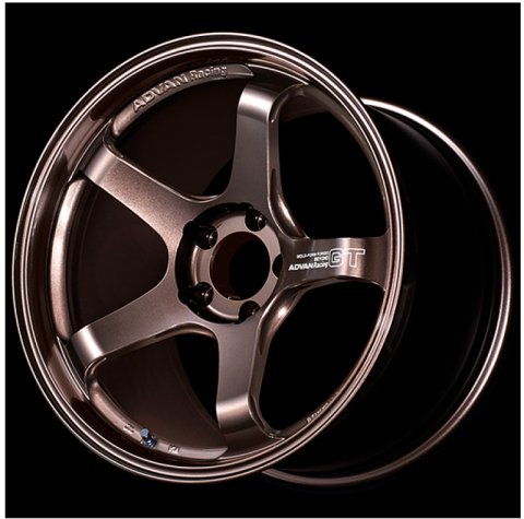Advan GT Beyond 18x9.5 / +22 Offset / 5x120 / 72.5mm Bore Racing Titanium Black Wheel