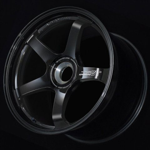 Advan GT for Porsche 19x10 / +40 / 5x130 - Racing Titanium Black