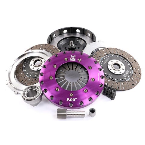 XClutch 11-13 BMW 335is Base 3.0L 9in Twin Solid Organic Clutch Kit (6 Bolt/PB in Input Shaft)