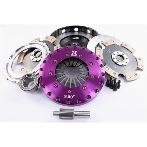 XClutch 11-13 BMW 335is Base 3.0L 9in Twin Solid Ceramic Clutch Kit (6 Bolt/PB in Flywheel)