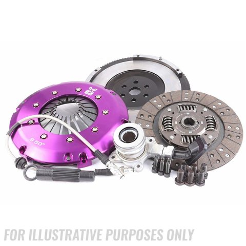 XClutch 11-13 BMW 335is Base 3.0L Stage 2R Extra HD Sprung Ceramic Clutch (6 Bolt/PB in Input Shaft)