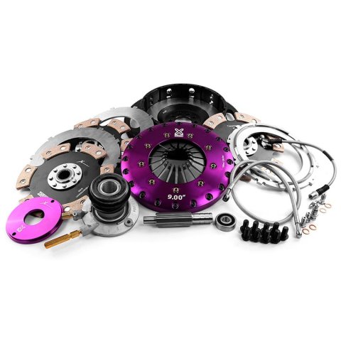 XClutch 09-13 Chevrolet Corvette ZR1 6.2L 9in Triple Solid Ceramic Clutch Kit