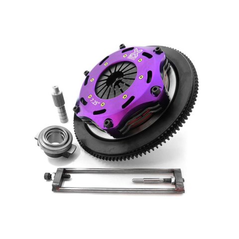 XClutch 1997 Mitsubishi Lancer EVO IV 2.0L 7.25in Twin Solid Ceramic Clutch Kit