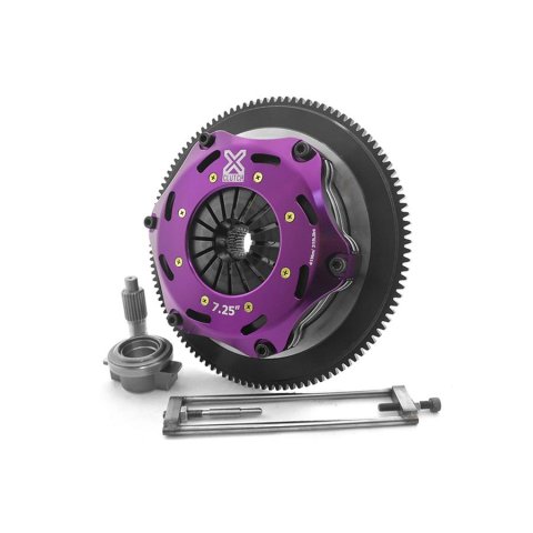 XClutch 07-17 Mitsubishi Lancer EVO X 2.0L 7.25in Twin Solid Ceramic Clutch Kit