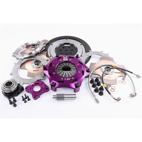 XClutch 1997 Mitsubishi Lancer EVO IV 2.0L 7.25in Triple Solid Ceramic Clutch Kit