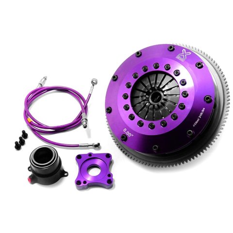 XClutch 07-17 Mitsubishi Lancer EVO X 2.0L 8in Twin Solid Ceramic Clutch Kit
