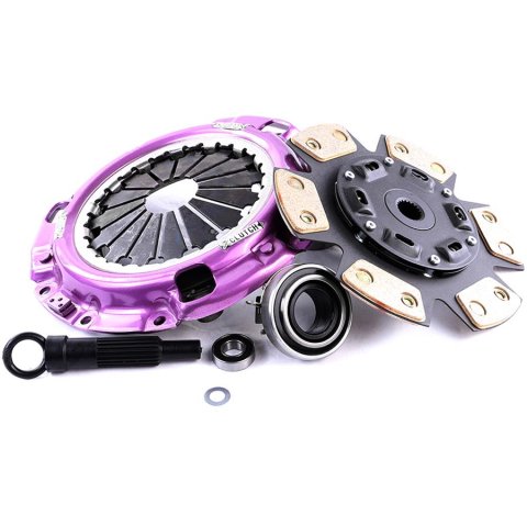 XClutch 92-96 Mitsubishi Lancer GSR 1.8L Stage 2R Extra HD Sprung Ceramic Clutch Kit