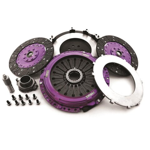 XClutch 1997 Mitsubishi Lancer EVO IV 2.0L 9in Twin Solid Organic Clutch Kit