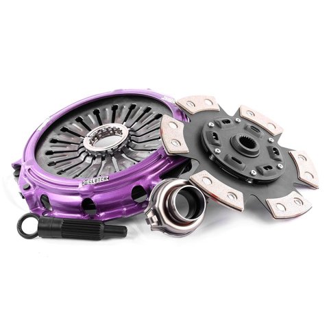 XClutch 07-17 Mitsubishi Lancer EVO X 2.0L Stage 2R Extra HD Sprung Ceramic Clutch Kit