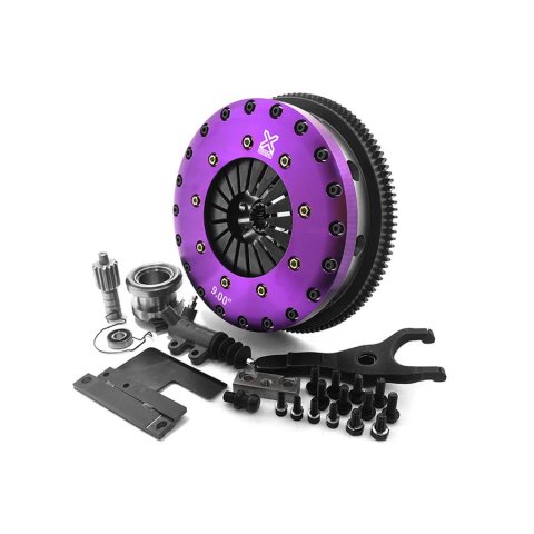 XClutch 93-95 Toyota Supra Twin Turbo 3.0L 9in Twin Solid Ceramic Clutch Kit